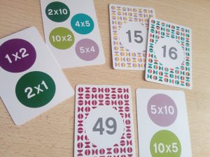 jeu cartes multiplication