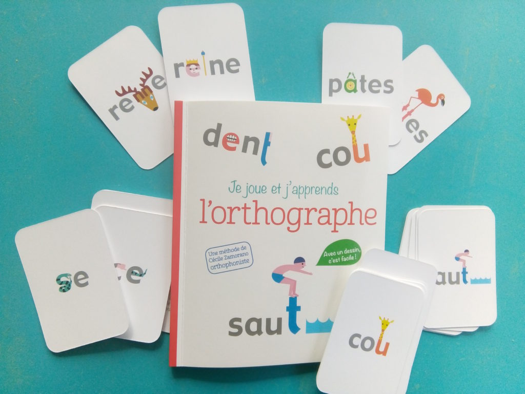 Tedx Orthographe Coffret je joue et j'apprends l'orthographe : un livret et des cartes