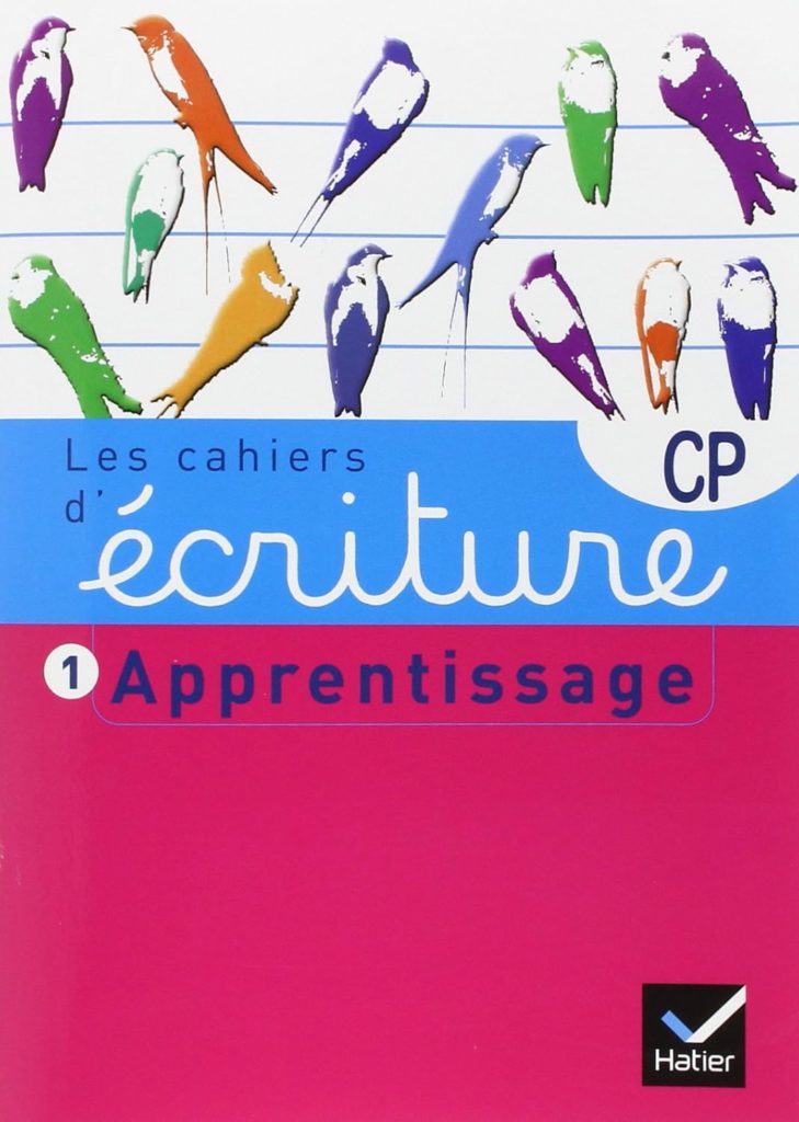 cahier pour apprendre à écrire