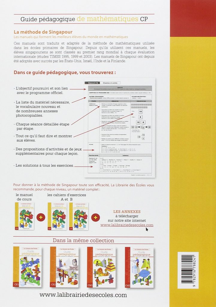 La Méthode Singapour En Mathématiques Présentation Pour Le Cp