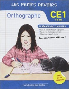 cahier entrainement orthographe