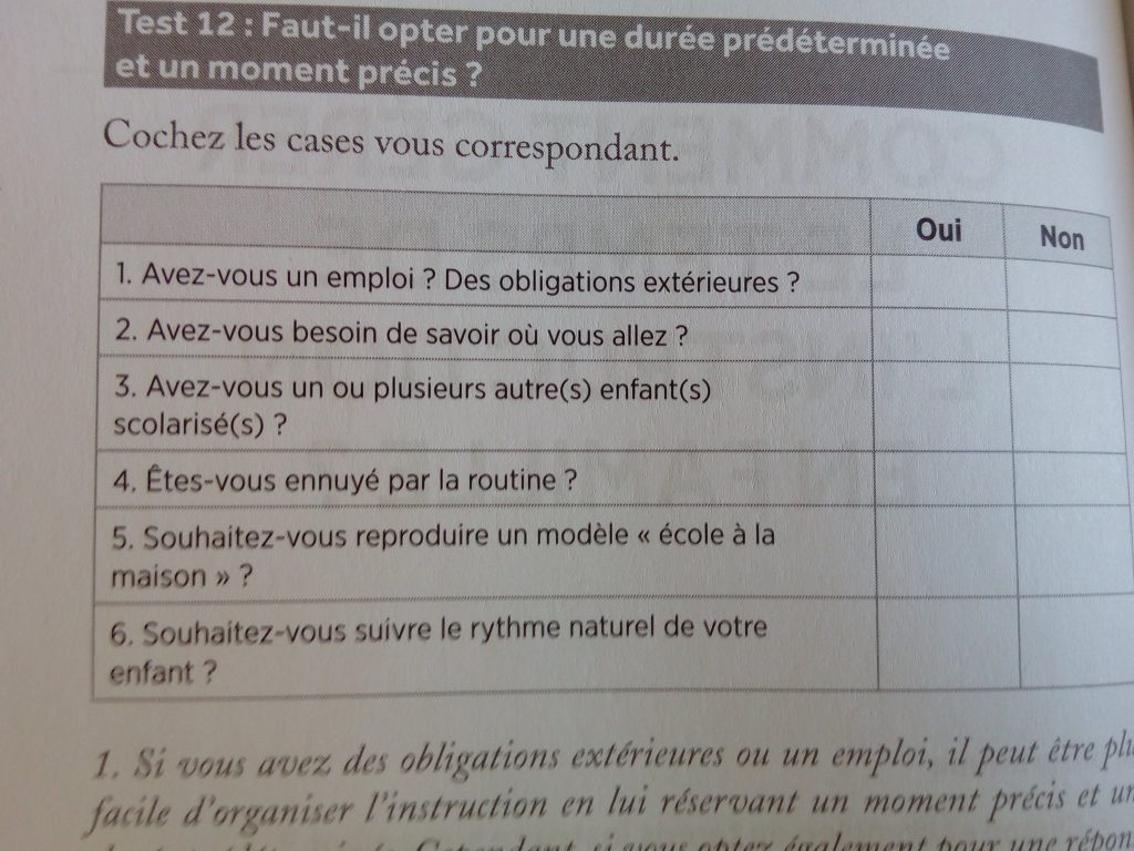 faire école à la maison