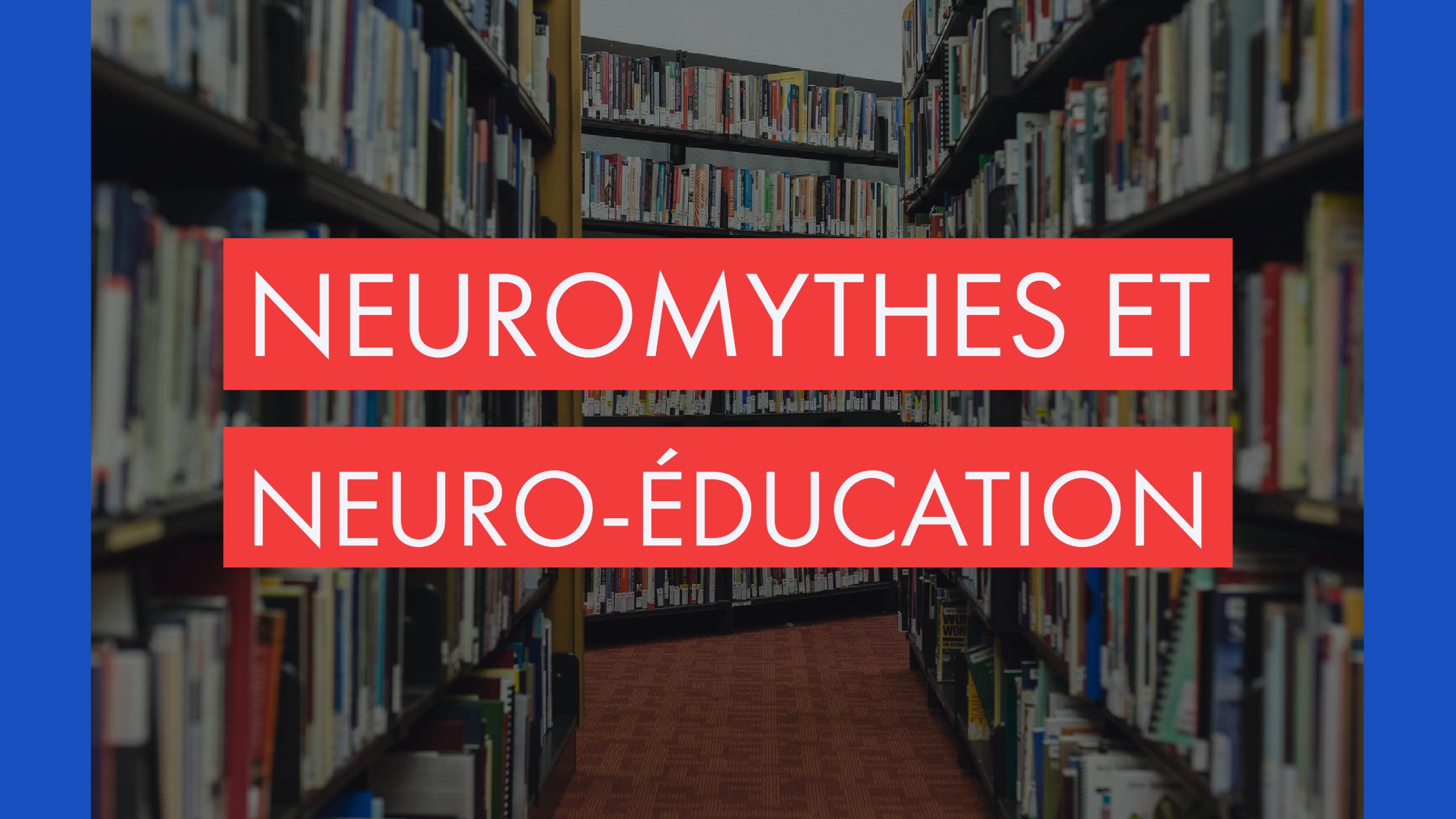 neuromythes neuroéducation