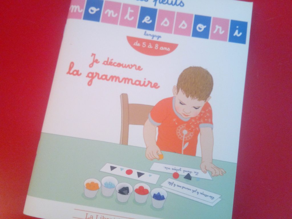 montessori grammaire cahier