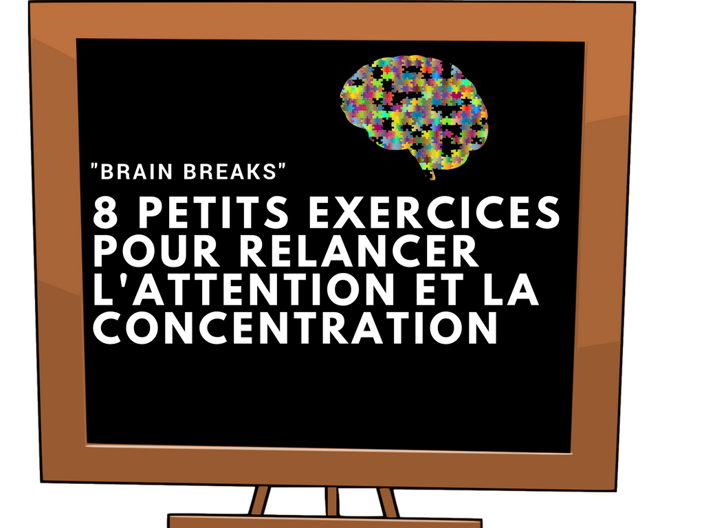 Brain breaks ATTENTION concentration