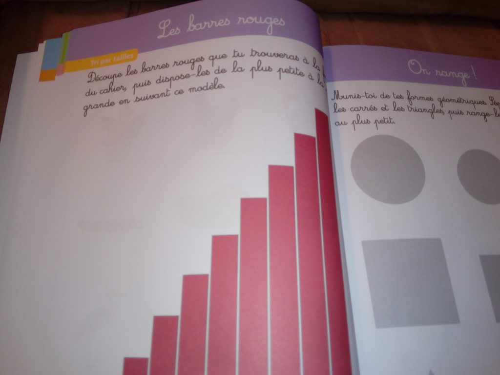 cahier activités mathématiques montessori Apprendre réviser mémoriser