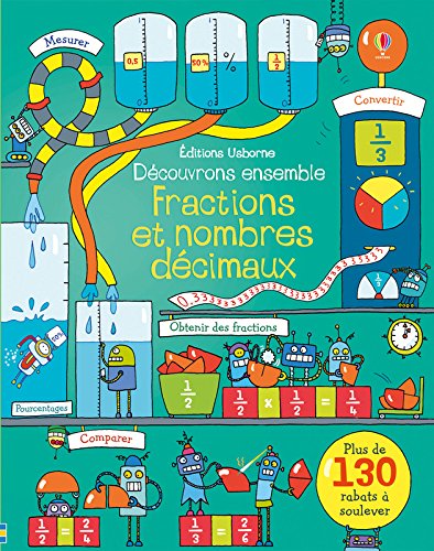 livre enfant fractions et nombres décimaux