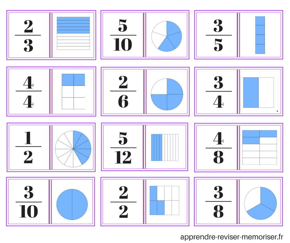 dominos de fractions