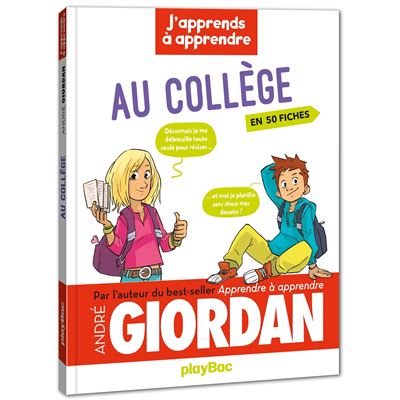 conseils parents collège apprendre