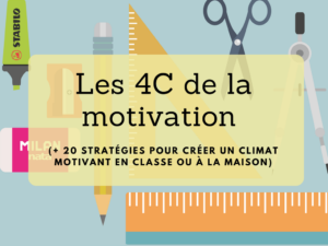 Les 4C de la motivation