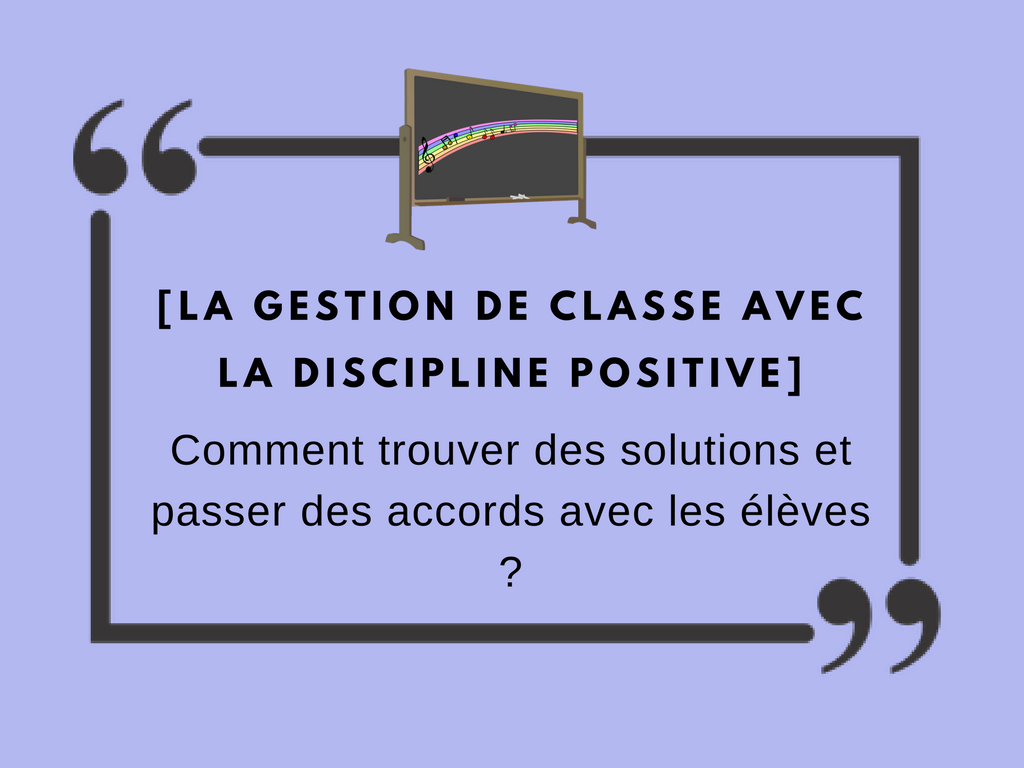 gestion de classe discipline positive