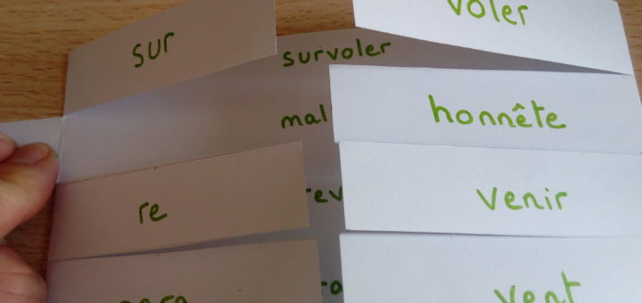 manipulation construction des mots composés