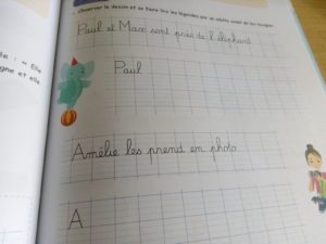 cahier écriture activités dumont