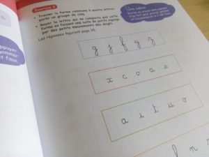 cahier écriture méthode dumont