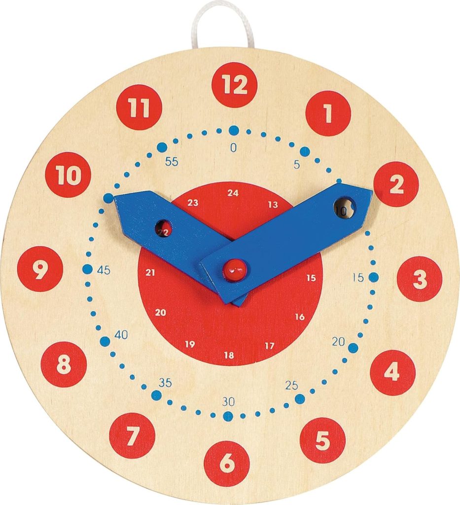 horloge apprendre lire heure