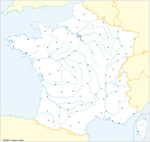 fonds de carte france géographie