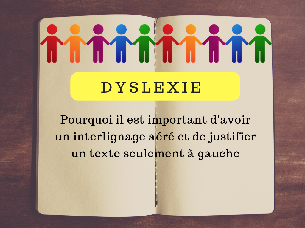 Dyslexie : pourquoi il est important d'avoir un interlignage aéré