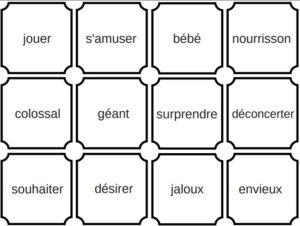 memory des synonymes