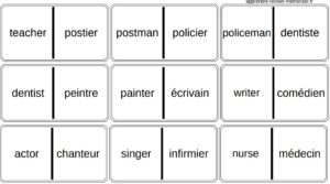 domino lexique anglais francais