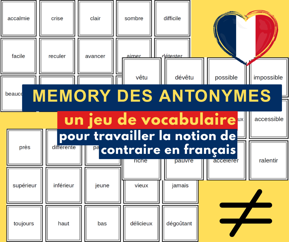 jeu contraires français