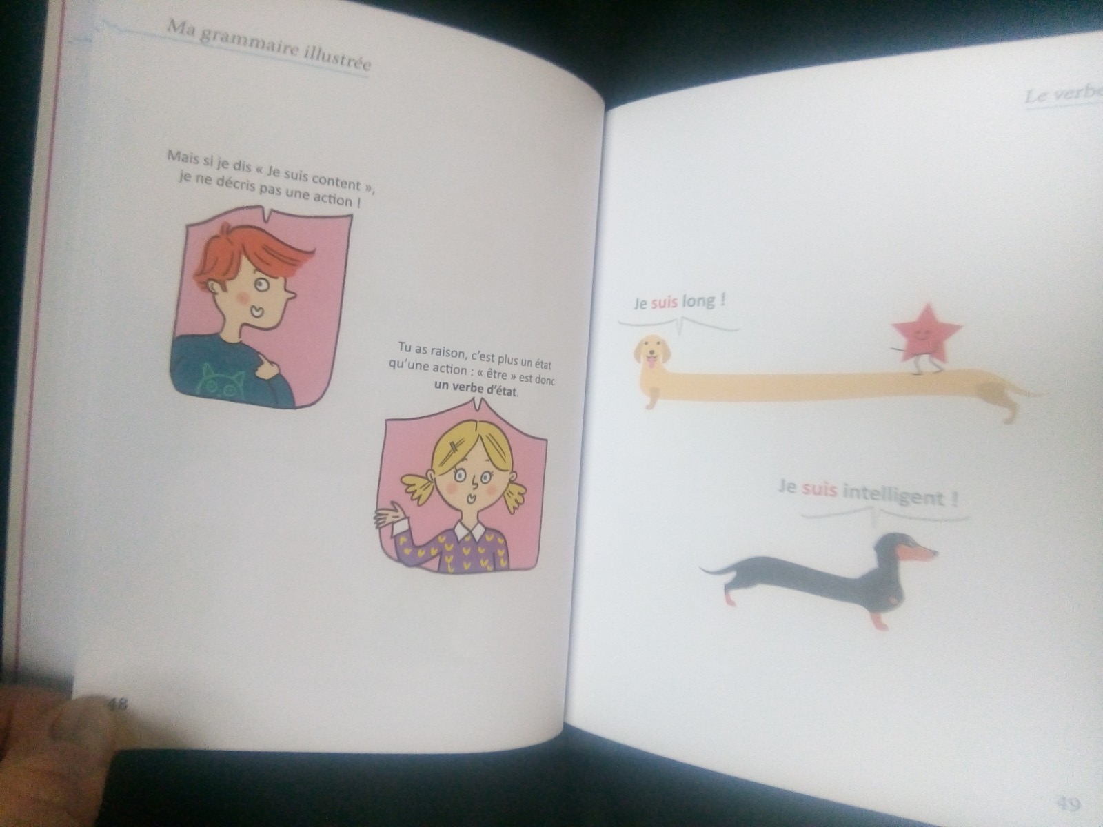 livre grammaire illustrée enfants