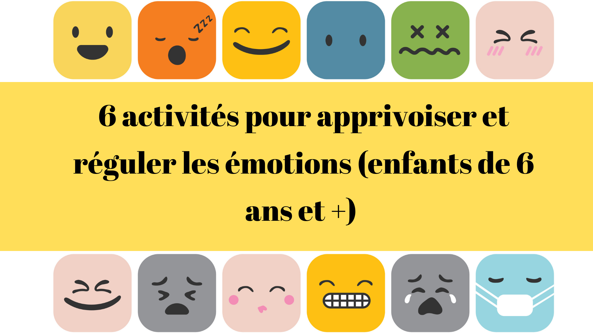 Apprendre les émotions en français 