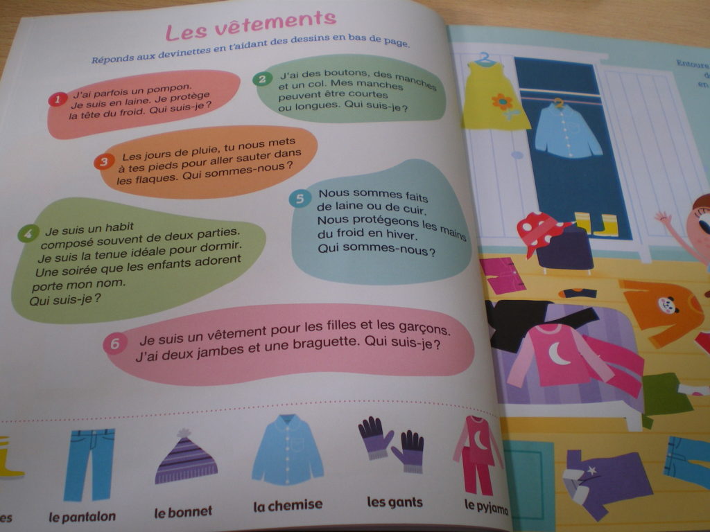 Page De Garde Cahier Vocabulaire Maternelle