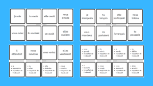 Dominos de conjugaison de l'imparfait de l'indicatif