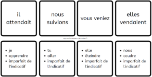 jeu conjugaison domino imparfait