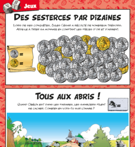 hebdomadaire jeux astérix