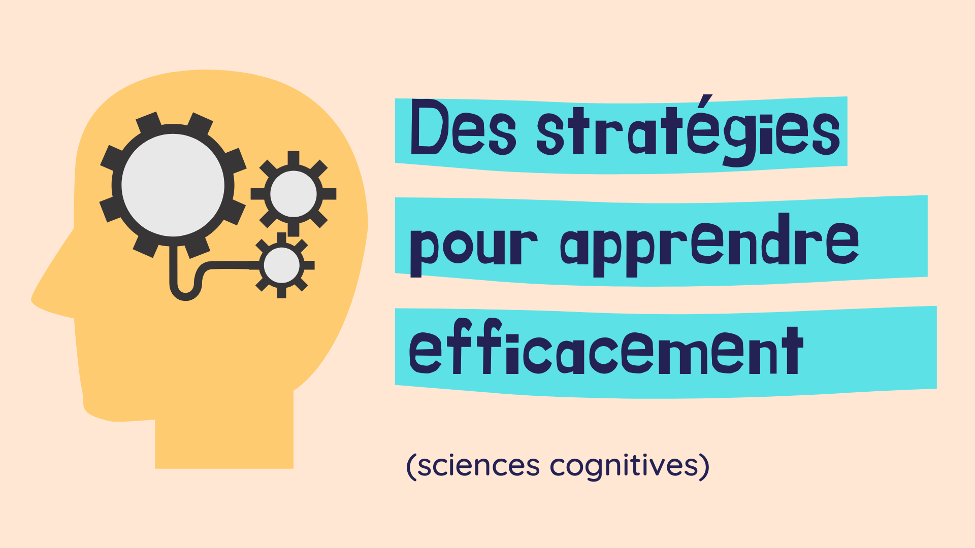 Des stratégies pour apprendre efficacement (sciences cognitives) - Apprendre,  réviser, mémoriser
