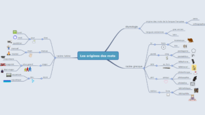 Vocabulaire Et Orthographe : Carte Mentale Des Origines Des Mots ...