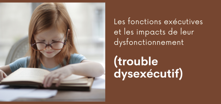 fonctions exécutives trouble dysexécutif