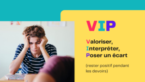 rester positif pendant les devoirs