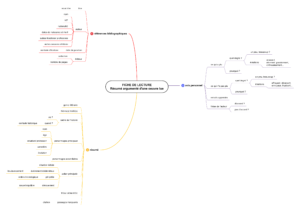 carte mentale résumé de lecture collège
