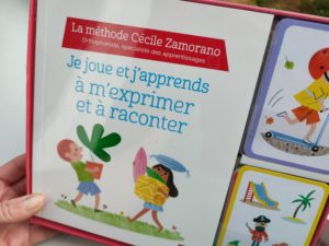 jeu travailler l'expression orale et le vocabulaire en maternelle