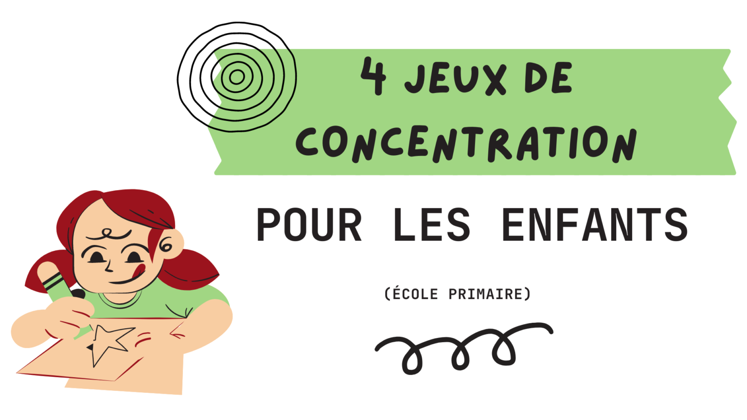 4 Jeux De Concentration Pour Les Enfants (école Primaire) - Apprendre ...