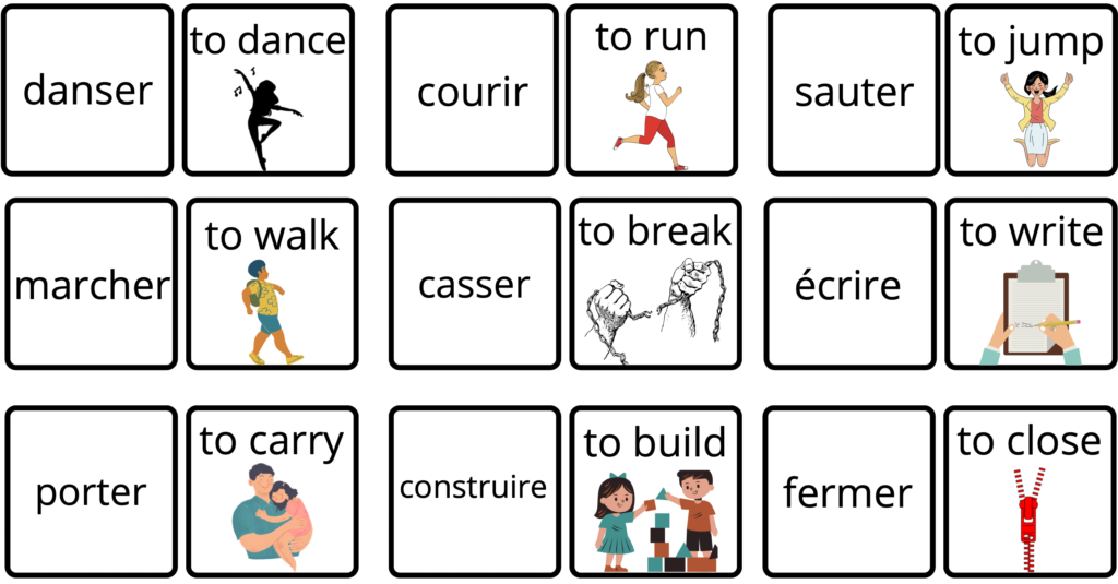 apprendre verbes courants en anglais