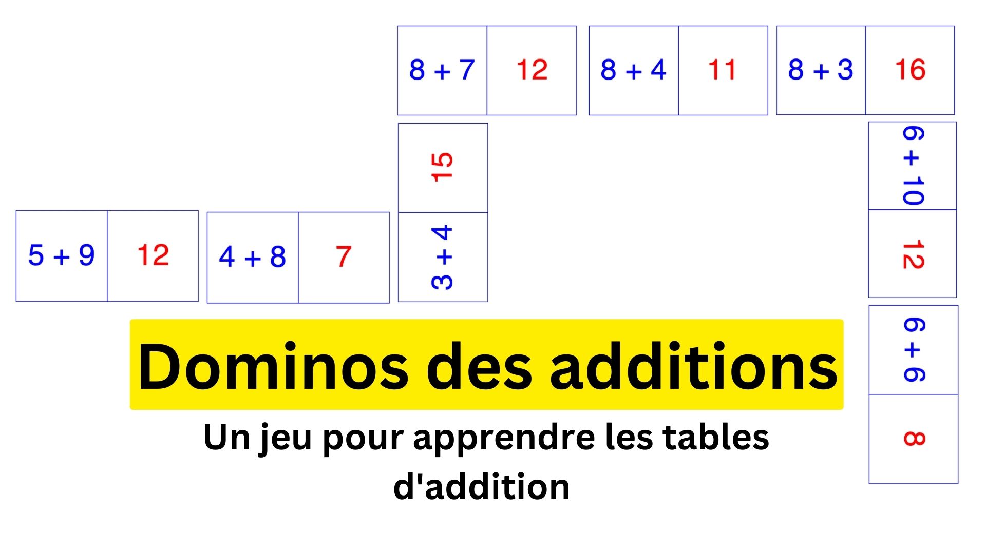 Les dominos - Règles du jeu