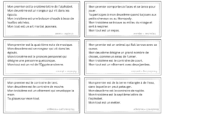 charades pour enfants cycle 3