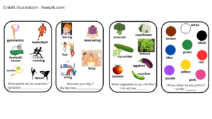 jeu vocabulaire anglais débutants cycle 3