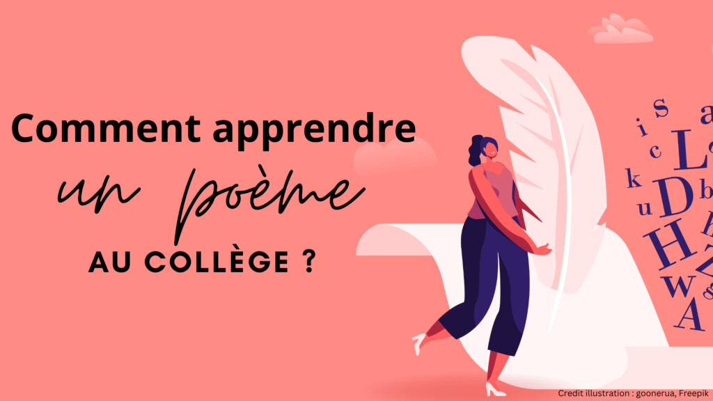 comment apprendre un poeme au college