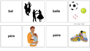 jeu homonymes école