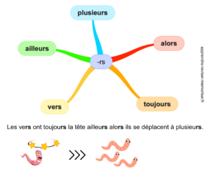dictée mots invariables