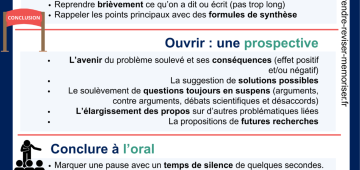 Comment rédiger une conclusion