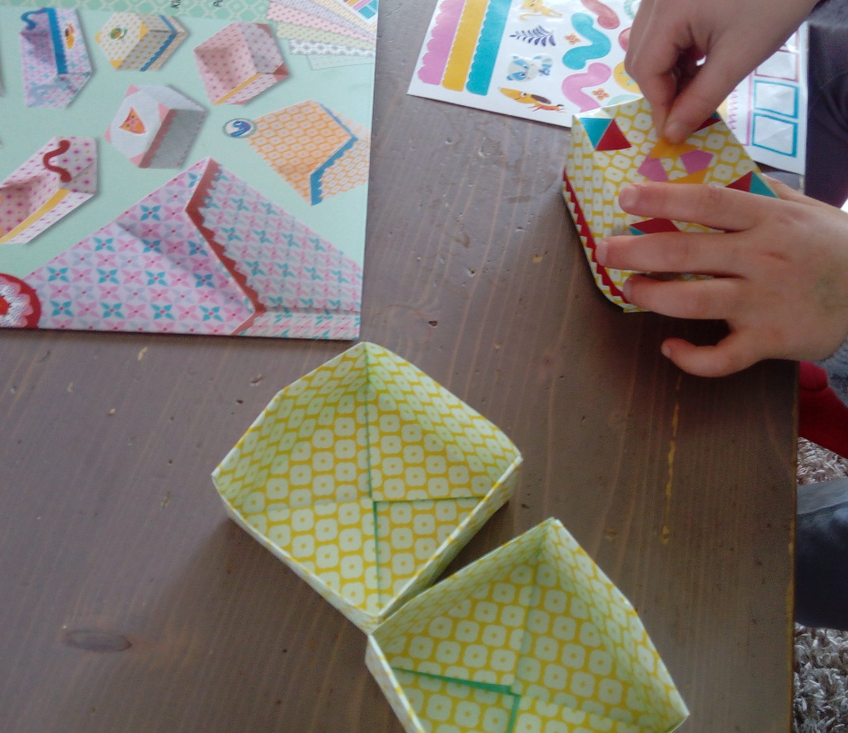 activités maternelle origami