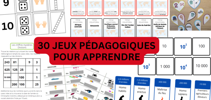 jeux pédagogiques