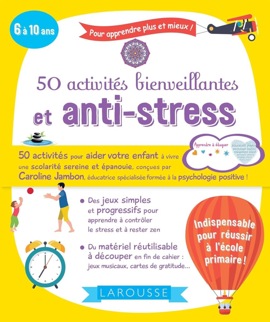 stress rentrée scolaire livre