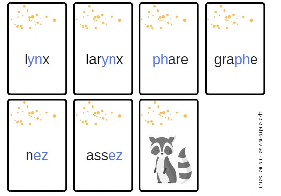 jeu de cartes pour apprendre à lire