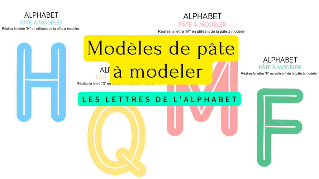 Modèles de pâte à modeler